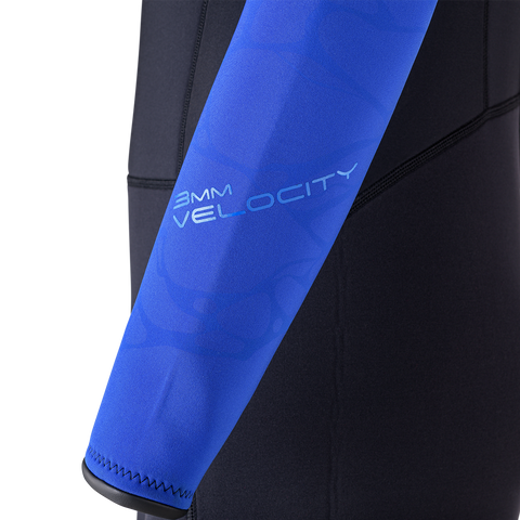 Bare 3mm Velocity Ultra 2.0 Men's Full Wetsuit Blue | Diving Sports Canada | Vancouver