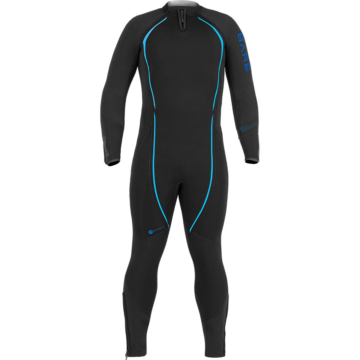 Bare 5mm Reactive Men's Full Wetsuit Blue | Diving Sports Canada | Vancouver