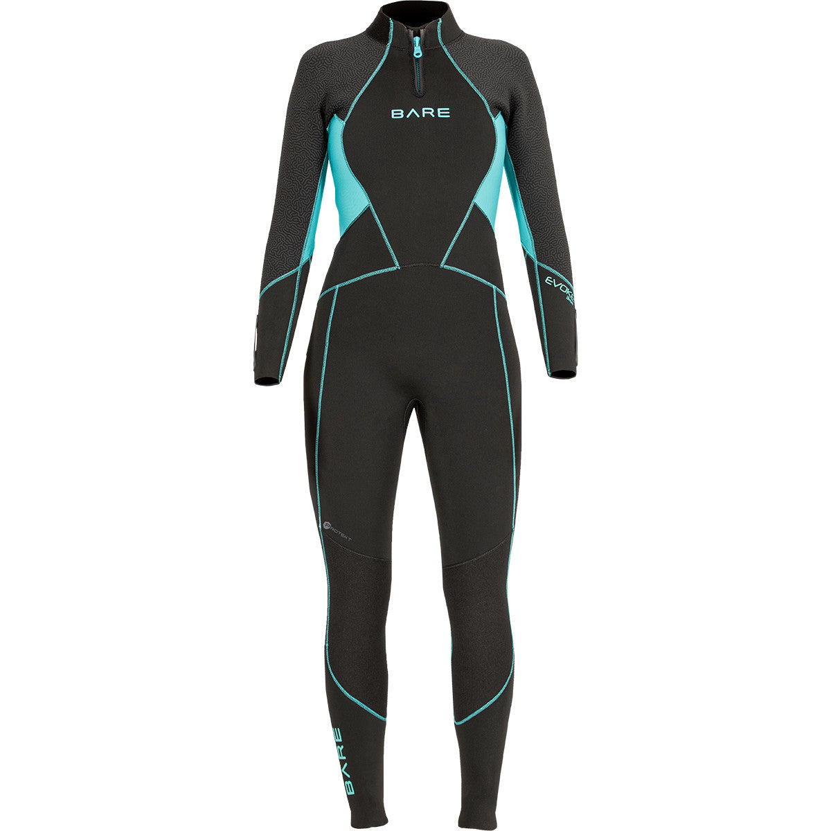 Bare 5mm Evoke Women's Full Wetsuit Aqua | Diving Sports Canada | Vancouver