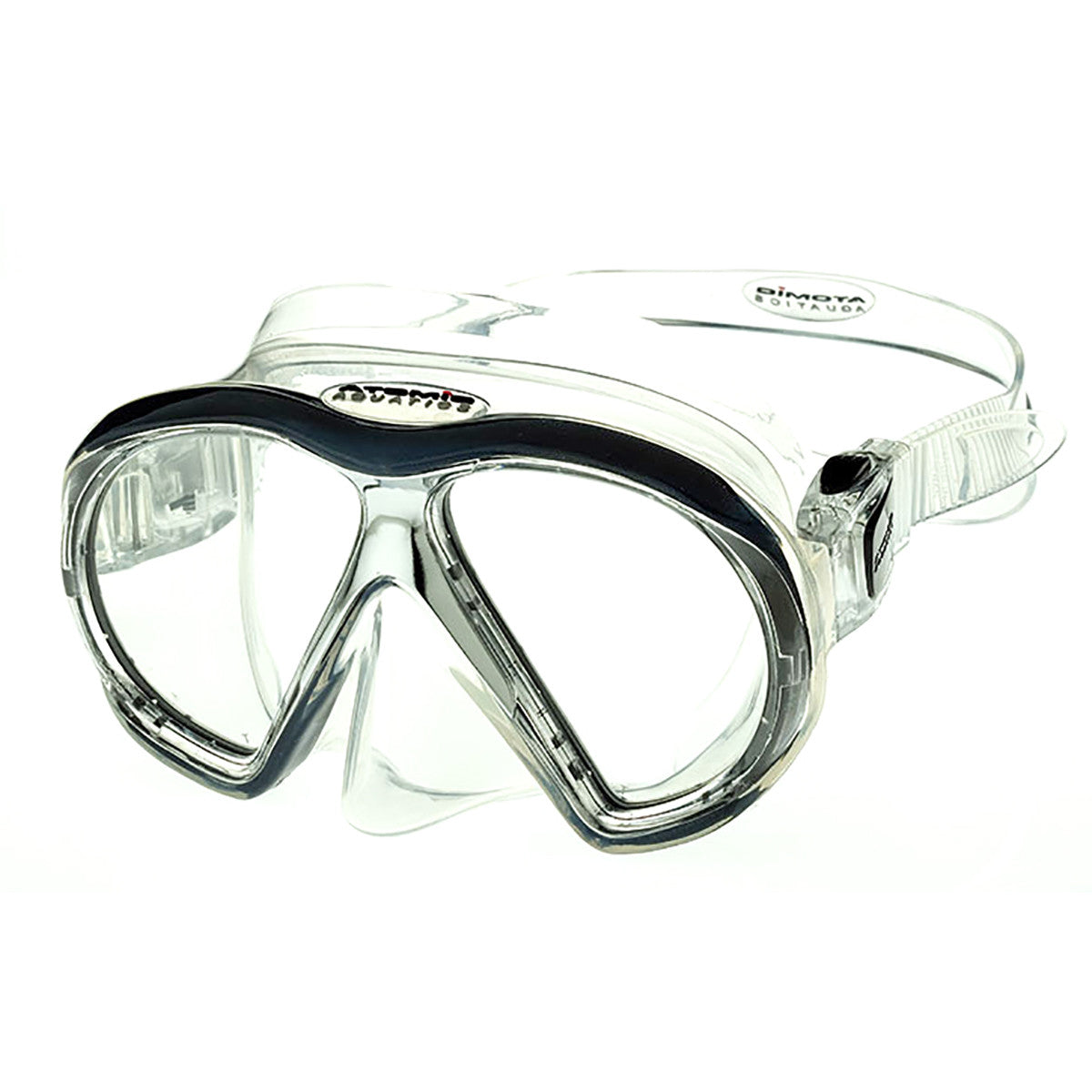 Atomic Aquatics SubFrame Dive Mask Clear/Black | Diving Sports Canada | Vancouver