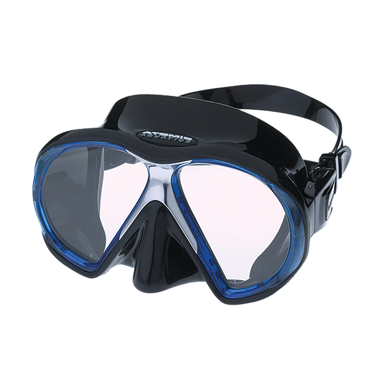 Atomic Aquatics SubFrame Dive Mask Black/Blue | Diving Sports Canada | Vancouver