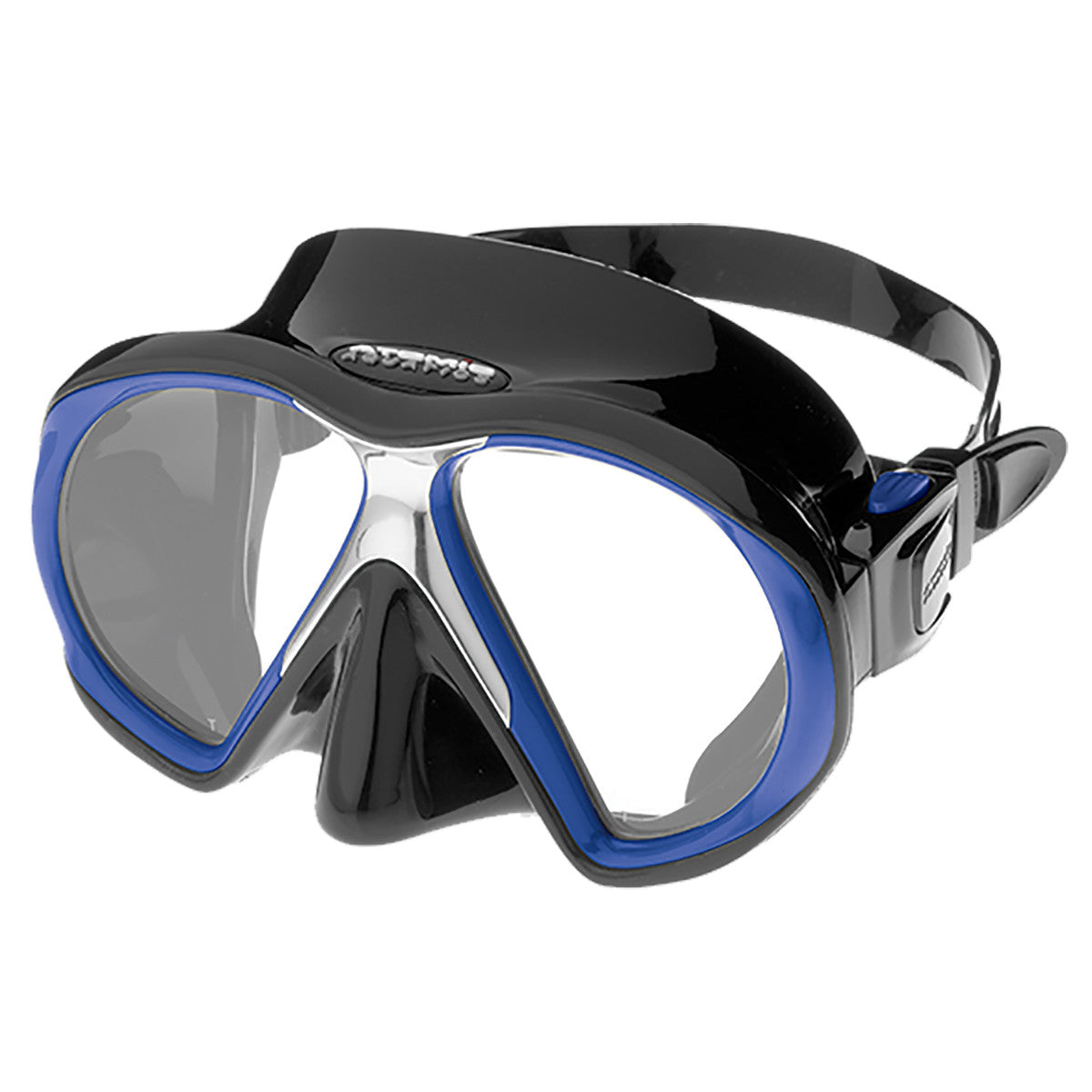 Atomic Aquatics SubFrame Dive Mask Black/Royal Blue | Diving Sports Canada | Vancouver