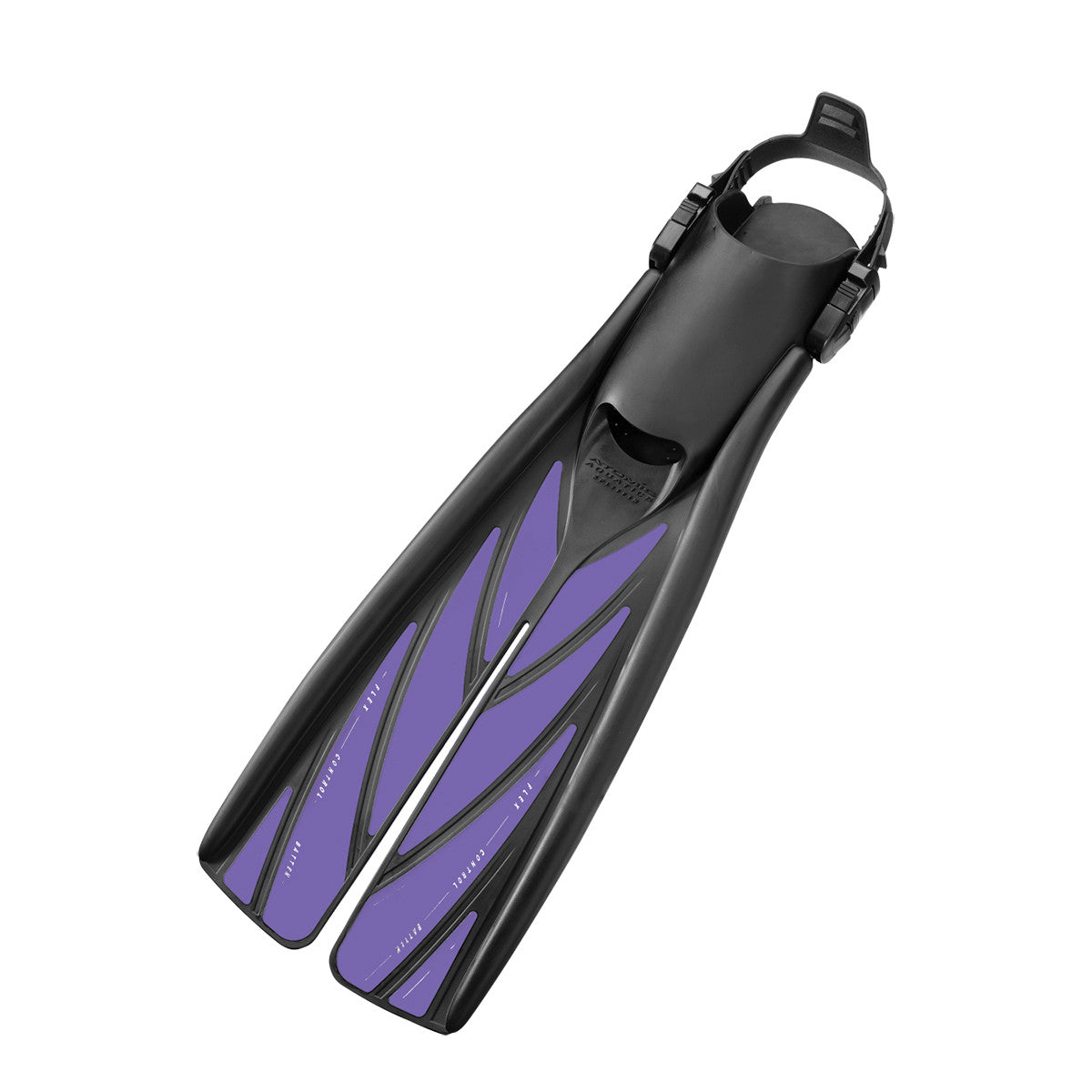 Atomic Aquatics Splitfin Full Foot Fins Purple | Diving Sports Canada | Vancouver