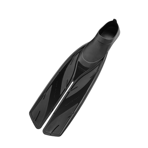 Atomic Aquatics Splitfin Full Foot Fins Black | Diving Sports Canada | Vancouver