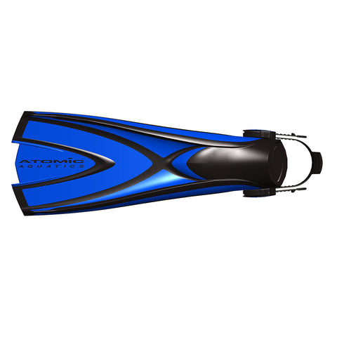 Atomic Aquatics X1 Bladefin Open Heel Fins Blue | Diving Sports Canada | Vancouver