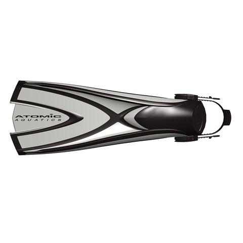 Atomic Aquatics X1 Bladefin Open Heel Fins Silver | Diving Sports Canada | Vancouver