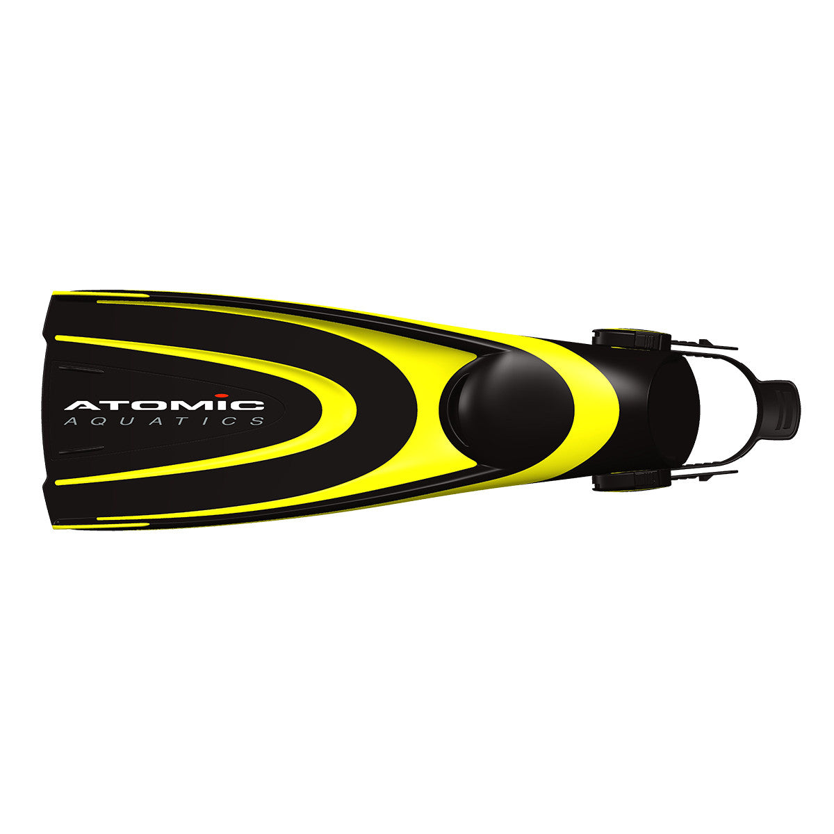 Atomic Aquatics Bladefin Open Heel Fins Yellow | Diving Sports Canada | Vancouver