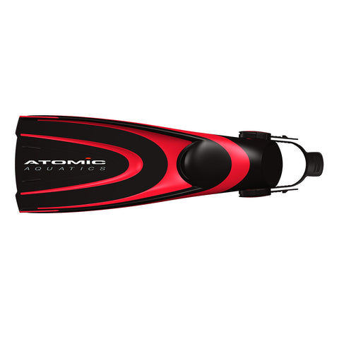 Atomic Aquatics Bladefin Open Heel Fins Red | Diving Sports Canada | Vancouver
