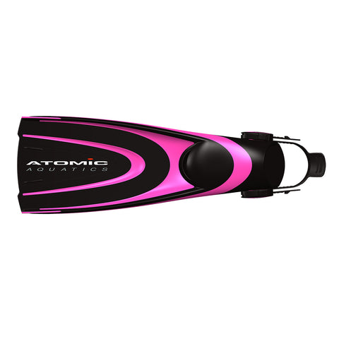 Atomic Aquatics Bladefin Open Heel Fins Pink | Diving Sports Canada | Vancouver