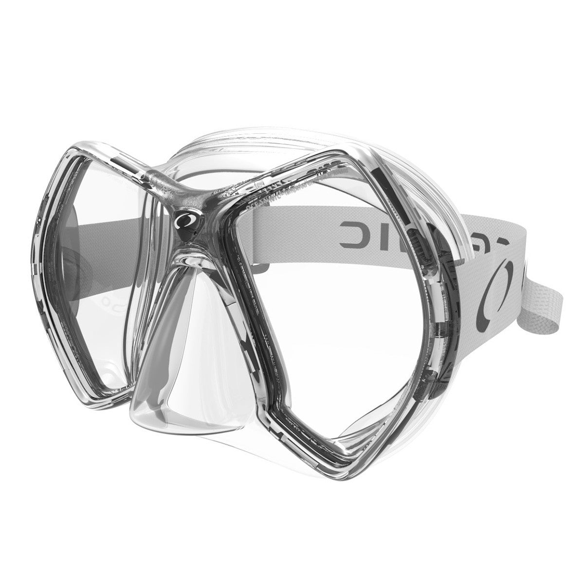 Oceanic Cyanea Dive Mask Clear/Titanium | Diving Sports Canada | Vancouver