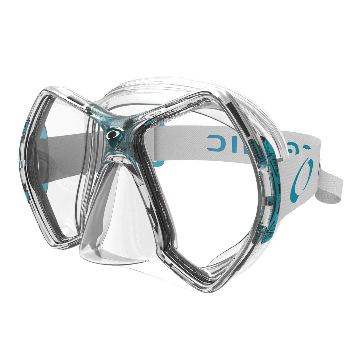 Oceanic Cyanea Dive Mask Clear/Sea Blue | Diving Sports Canada | Vancouver