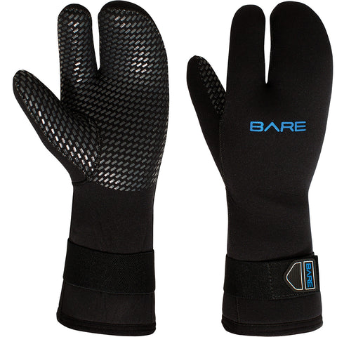 Bare 7mm Three-Finger Mitt Gloves | Diving Sports Canada | Vancouver