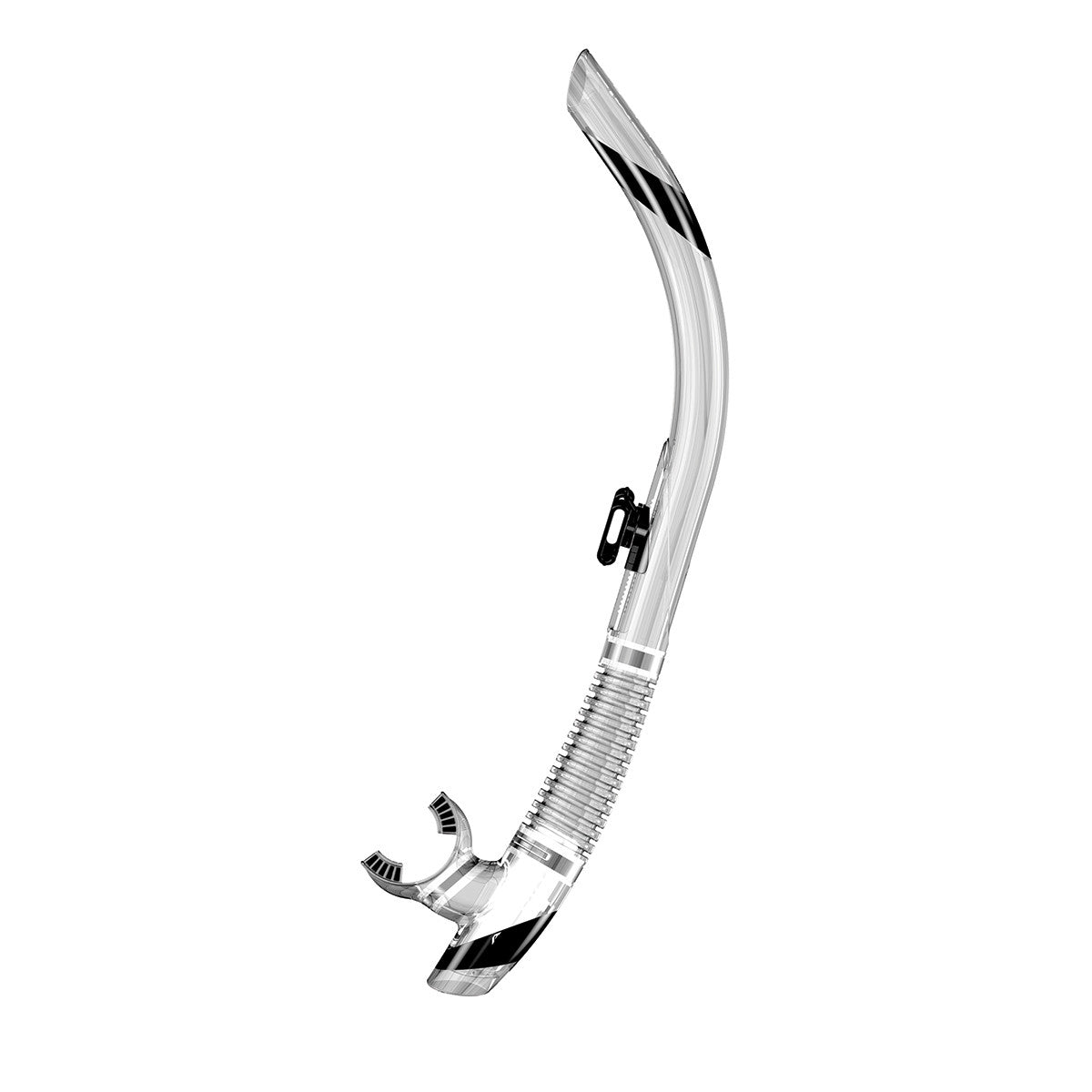 Atomic Aquatics SV1 Flex Snorkel Clear/Black | Diving Sports Canada | Vancouver
