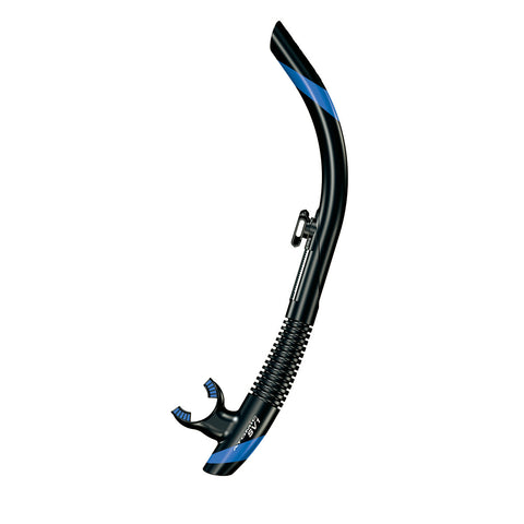 Atomic Aquatics SV1 Flex Snorkel Black/Blue | Diving Sports Canada | Vancouver