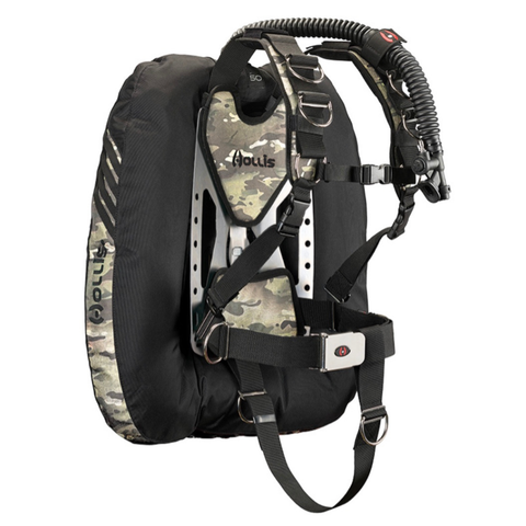 Hollis Crib Custom BCD Double Tank DT 45 Lb Dual With Elite 2 Harness | Diving Sports Canada | Vancouver
