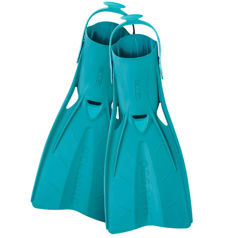 Oceanic Accel Fin Open Heel Fins Aqua | Diving Sports Canada | Vancouver