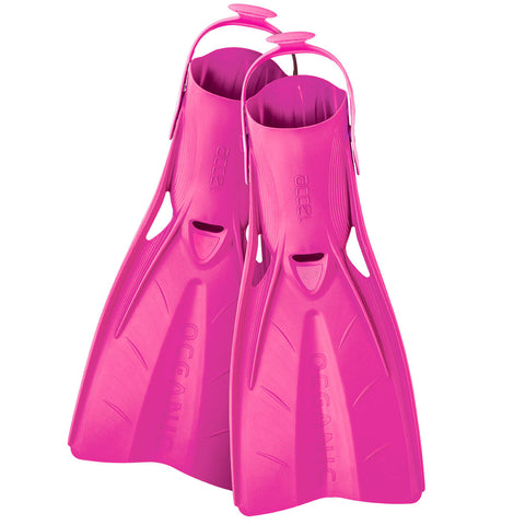 Oceanic Accel Open Heel Fins Pink | Diving Sports Canada | Vancouver