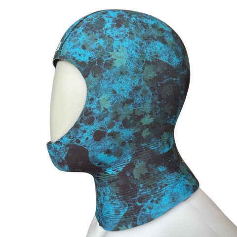 Oceaner 8mm Canadian Maple Camo Yamamoto Drysuit Hood | Diving Sports Canada | Vancouver