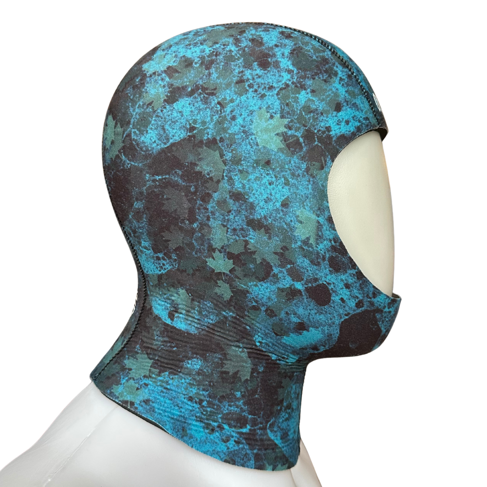 Oceaner 8mm Chromaprint Custom Yamamoto Drysuit Hood | Diving Sports Canada | Vancouver