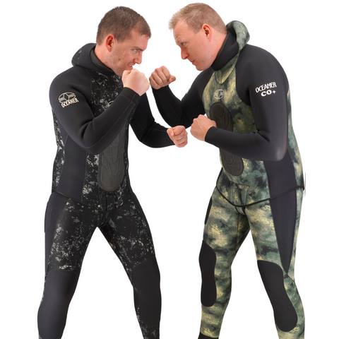 Oceaner Black Rockfish Yamamoto 7 mm Full Wetsuit | Diving Sports Canada | Vancouver