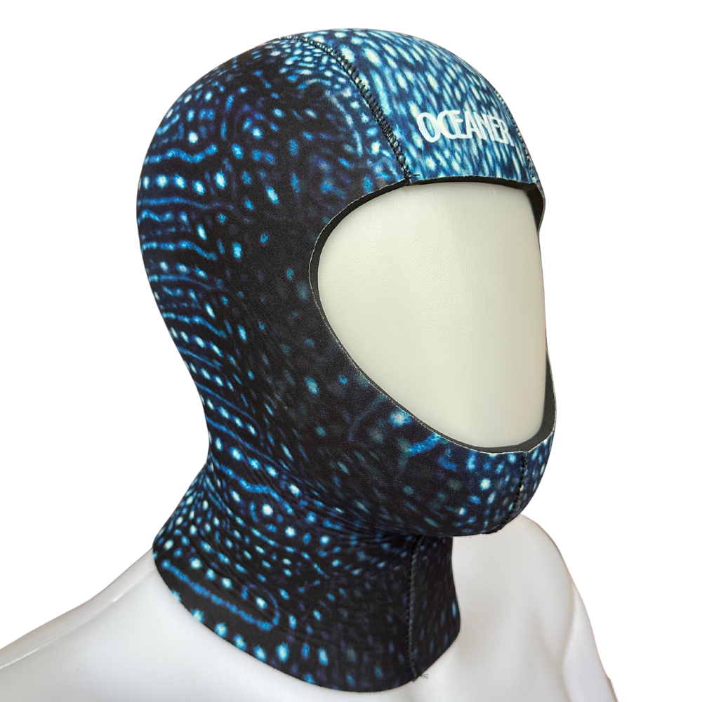 Oceaner 8mm Chromaprint Custom Yamamoto Drysuit Hood | Diving Sports Canada | Vancouver