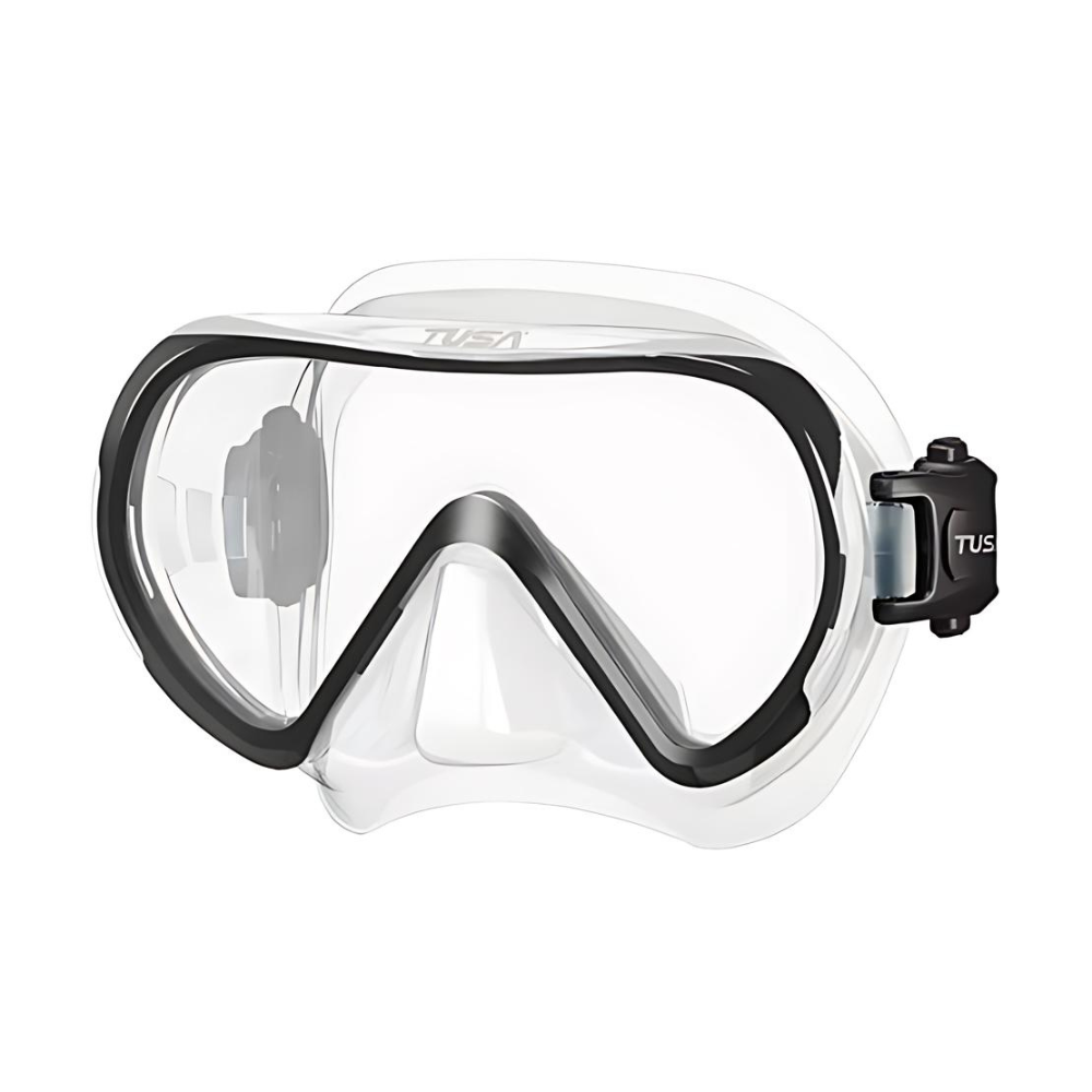 Tusa Ino Mask Clear/Black | Diving Sports Canada | Vancouver