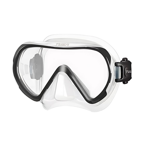 Tusa Ino Mask Clear/Black | Diving Sports Canada | Vancouver