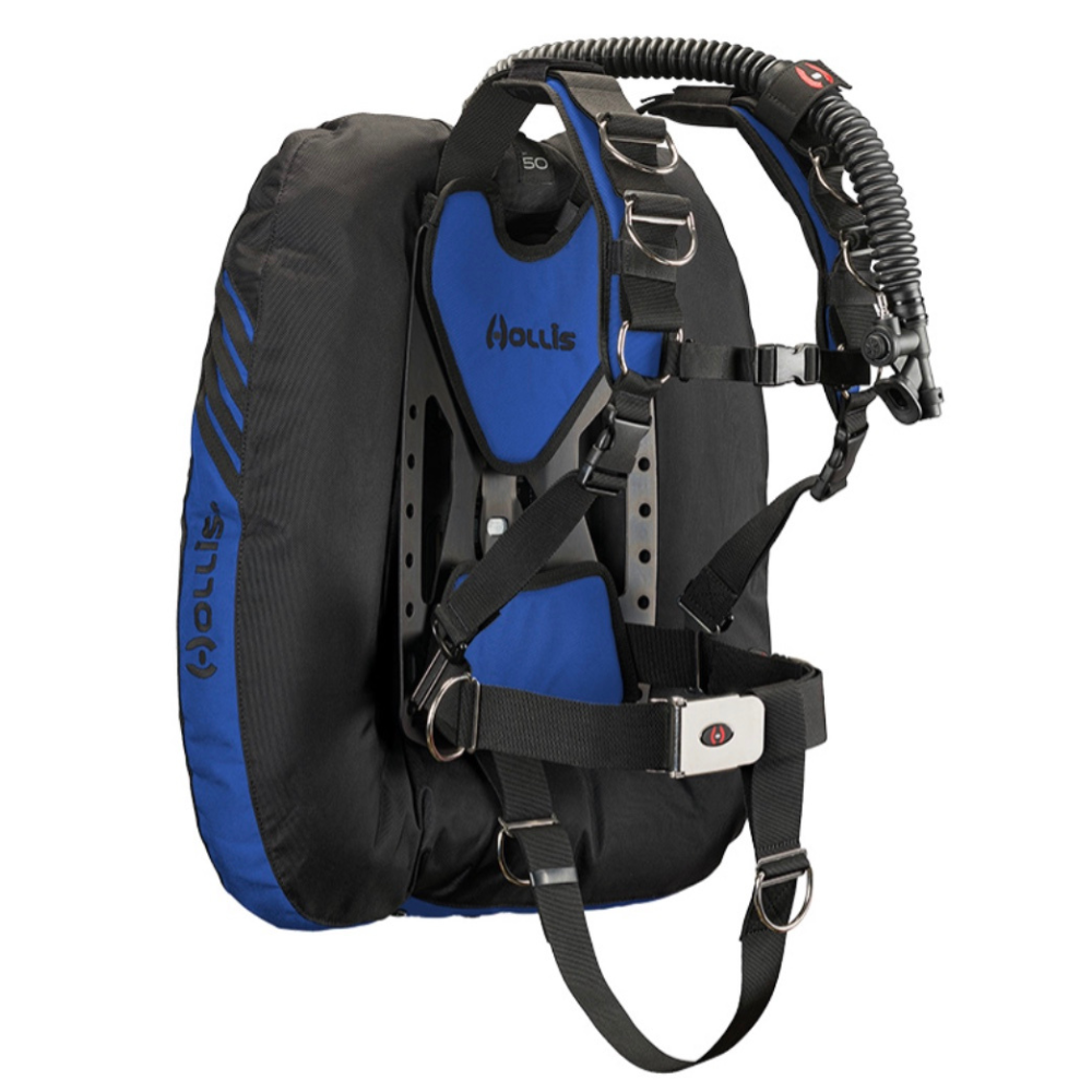 Hollis Crib Custom BCD Double Tank DT 45 Lb Dual With Elite 2 Harness | Diving Sports Canada | Vancouver