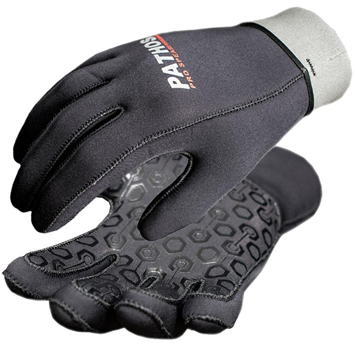 Pathos 3mm Black Metalite Gloves | Diving Sports Canada | Vancouver