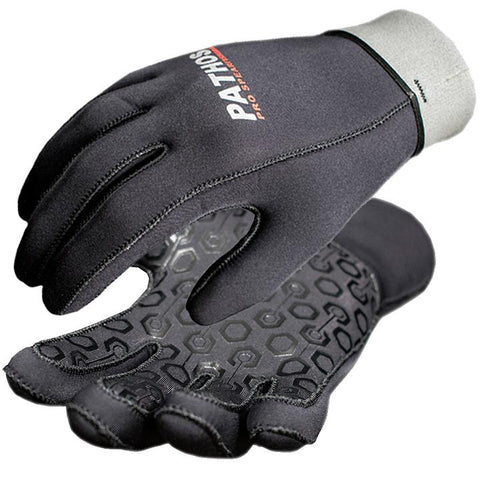 Pathos 3mm Black Metalite Gloves | Diving Sports Canada | Vancouver