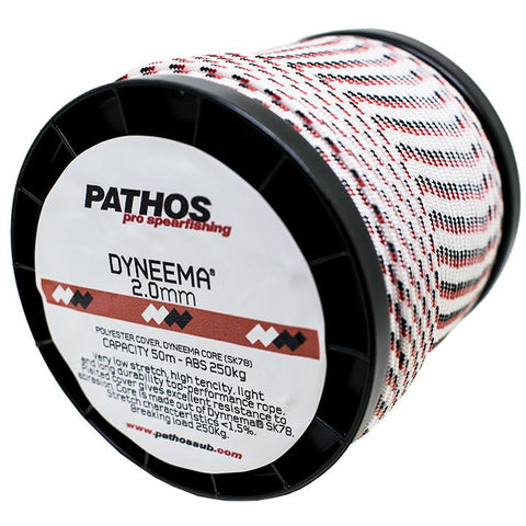 Pathos Dyneema Cord 2mm White 50m | Diving Sports Canada | Vancouver