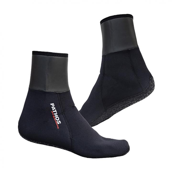 Pathos 3mm Double Lycra Socks Black | Diving Sports Canada | Vancouver
