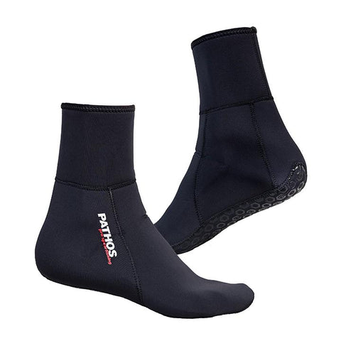 Pathos 3mm Black Metalite Socks | Diving Sports Canada | Vancouver