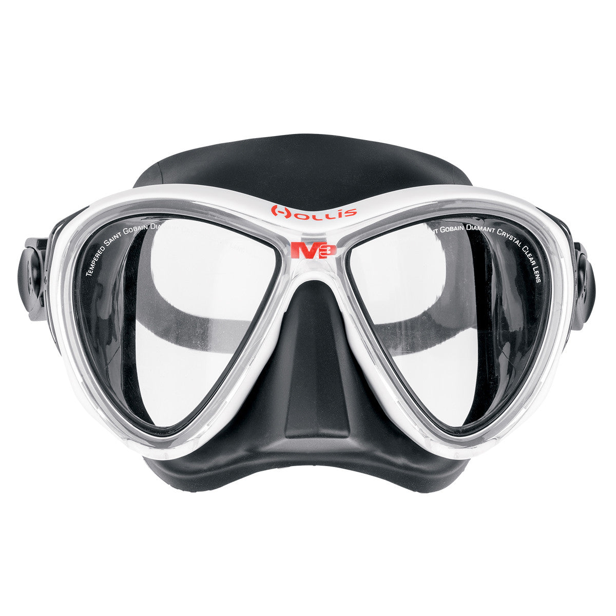 Hollis M-3 Dive Mask White/Black | Diving Sports Canada | Vancouver