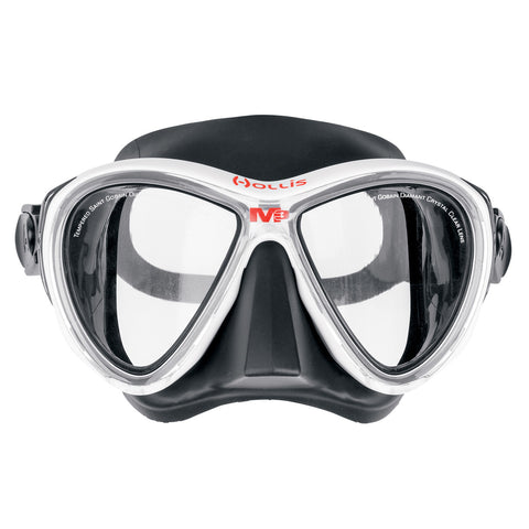 Hollis M-3 Dive Mask White/Black | Diving Sports Canada | Vancouver