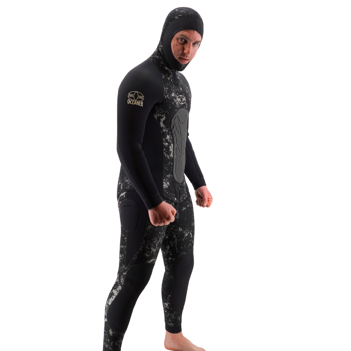 Oceaner Black Rockfish Yamamoto 7 mm Full Wetsuit | Diving Sports Canada | Vancouver