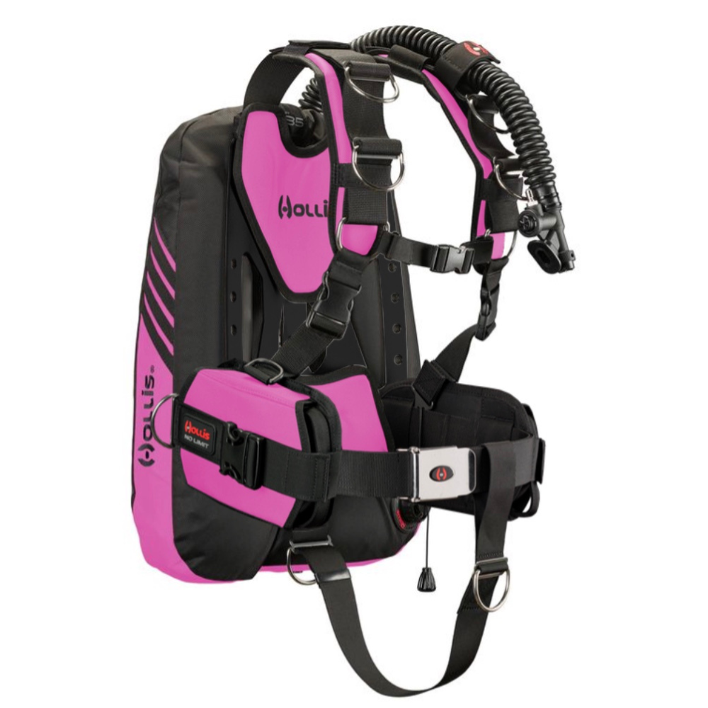 Hollis Crib Custom BCD Single Tank ST 22 Lb With Elite 2 Harness | Diving Sports Canada | Vancouver