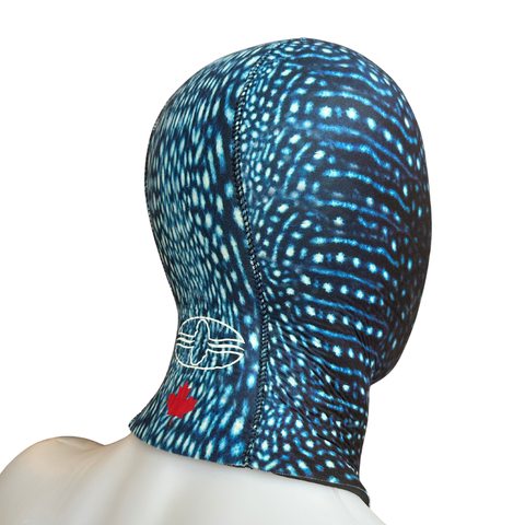 Oceaner 8mm Whale Shark Yamamoto Drysuit Hood | Diving Sports Canada | Vancouver