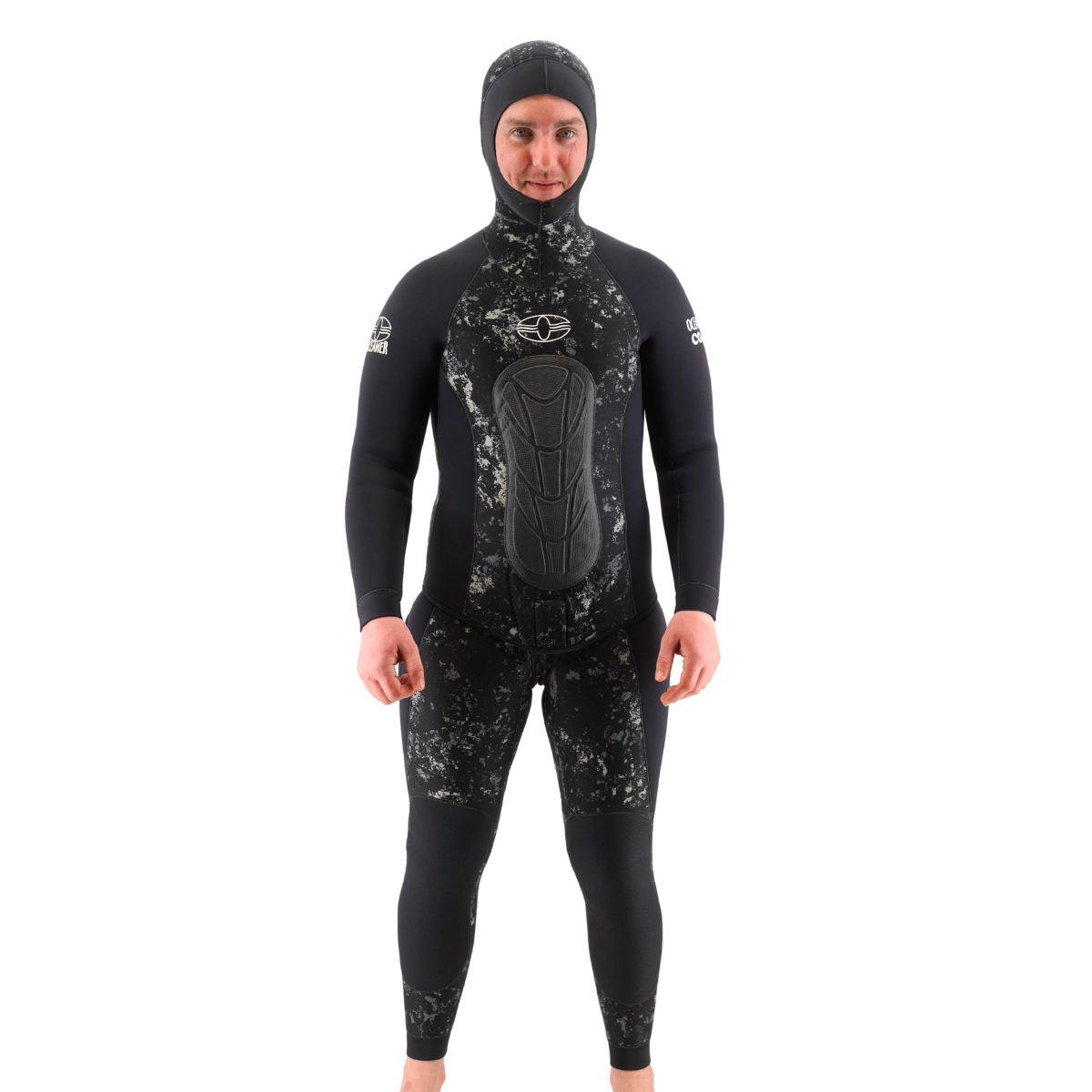 Oceaner Black Rockfish Yamamoto 7 mm Full Wetsuit | Diving Sports Canada | Vancouver