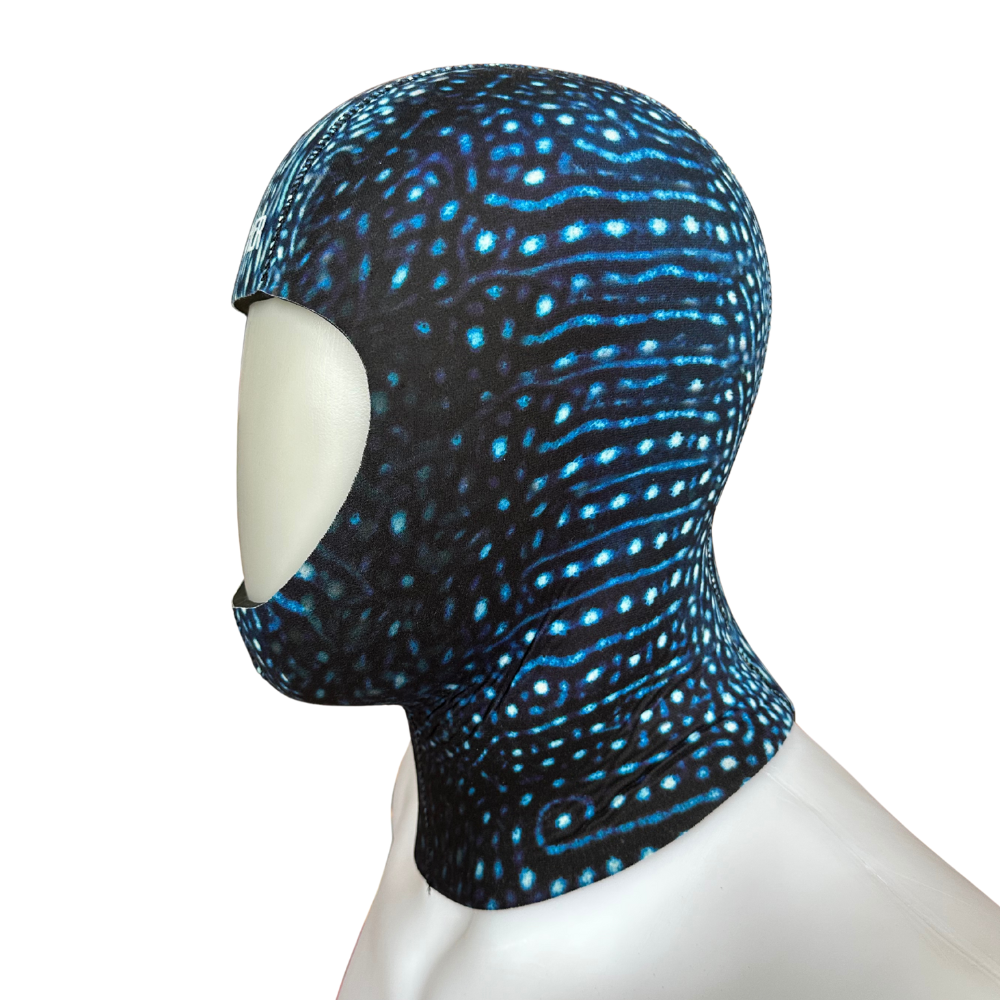 Oceaner 8mm Whale Shark Yamamoto Drysuit Hood | Diving Sports Canada | Vancouver