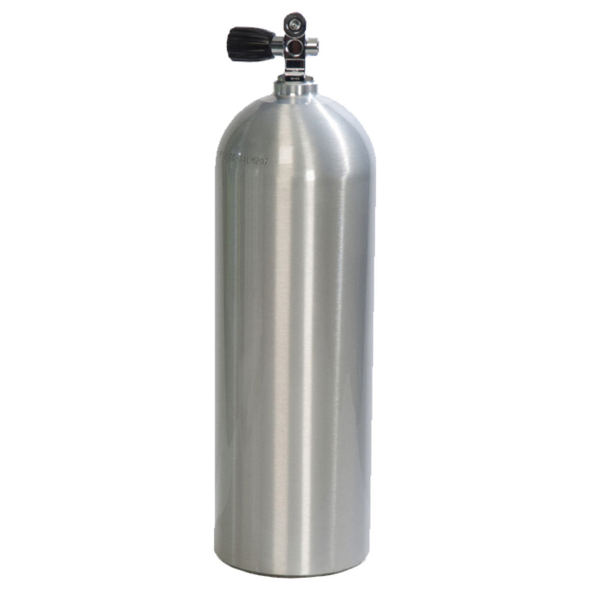 Catalina 63 Cubic Foot Aluminum Tank with Pro Valve Brushed | Diving Sports Canada | Vancouver