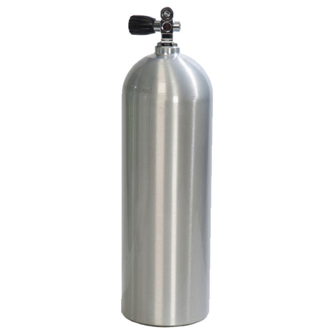 Catalina 63 Cubic Foot Aluminum Tank with Pro Valve Brushed | Diving Sports Canada | Vancouver