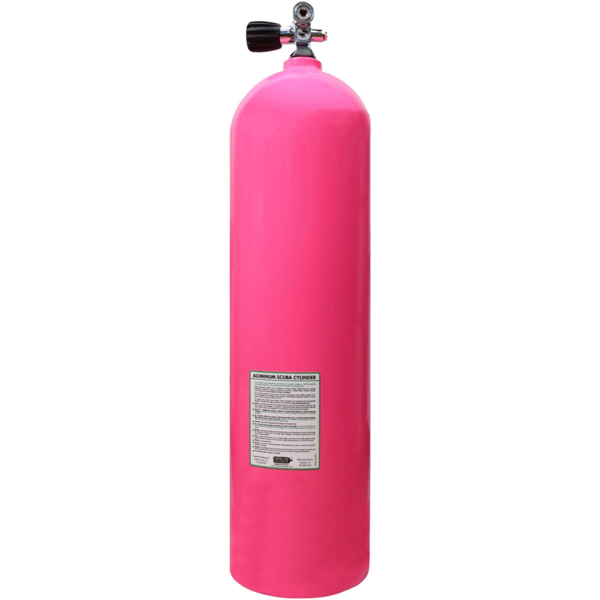 Catalina 80 Cubic Foot Aluminum Tank with Pro Valve | Diving Sports Canada | Vancouver