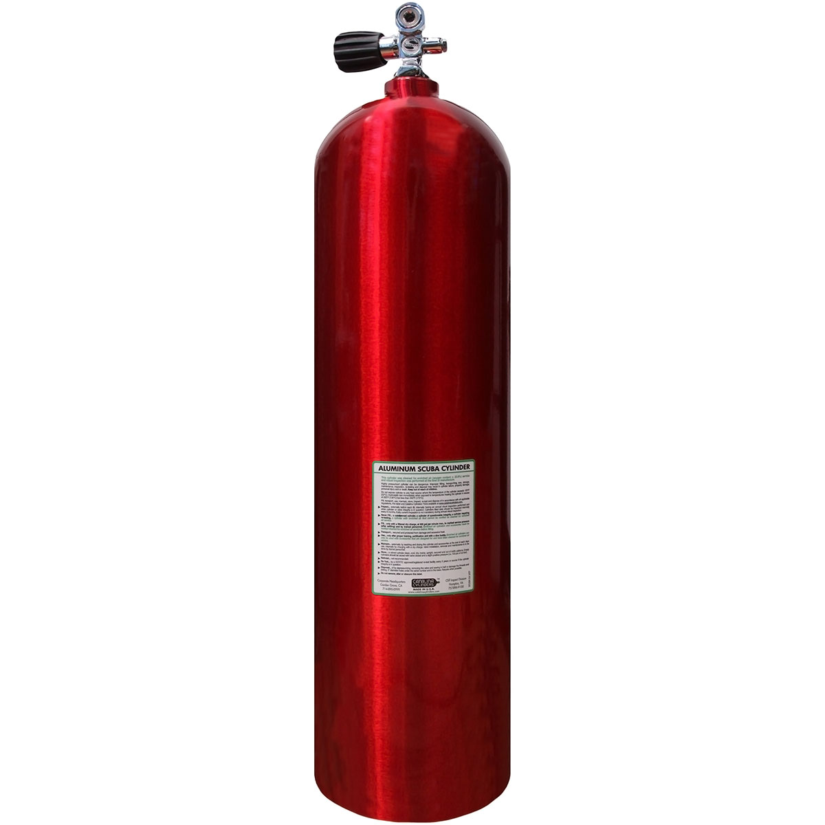 Catalina 80 Cubic Foot Aluminum Tank with Pro Valve | Diving Sports Canada | Vancouver