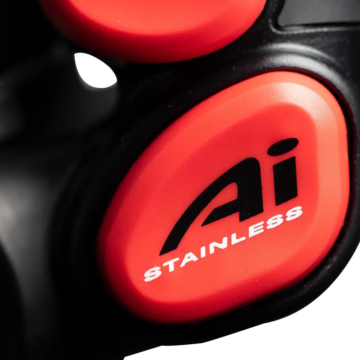 Atomic Aquatics AI Atomic Safe Second Inflator Stainless Red | Diving Sports Canada | Vancouver