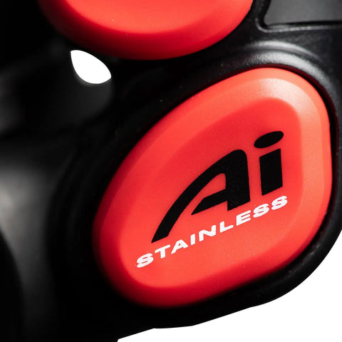 Atomic Aquatics AI Atomic Safe Second Inflator Stainless Red | Diving Sports Canada | Vancouver