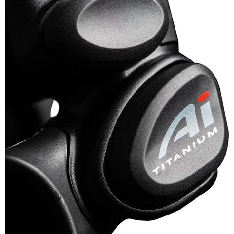 Atomic Aquatics AI Atomic Safe Second Inflator Titanium Black | Diving Sports Canada | Vancouver