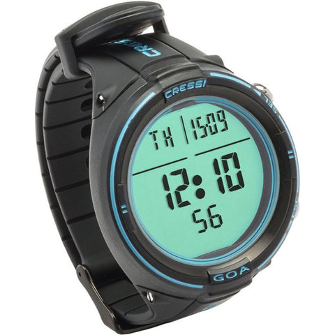 Cressi Goa Wrist Computer Black/Blue | Diving Sports Canada | Vancouver