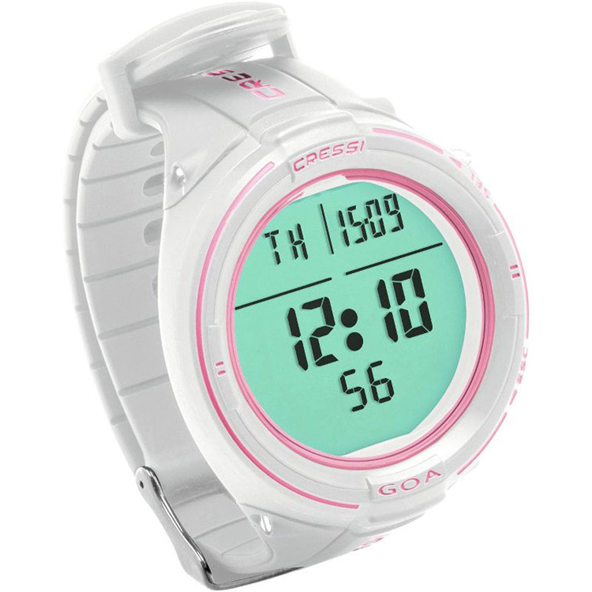 Cressi Goa Wrist Computer White/Pink | Diving Sports Canada | Vancouver