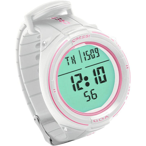 Cressi Goa Wrist Computer White/Pink | Diving Sports Canada | Vancouver